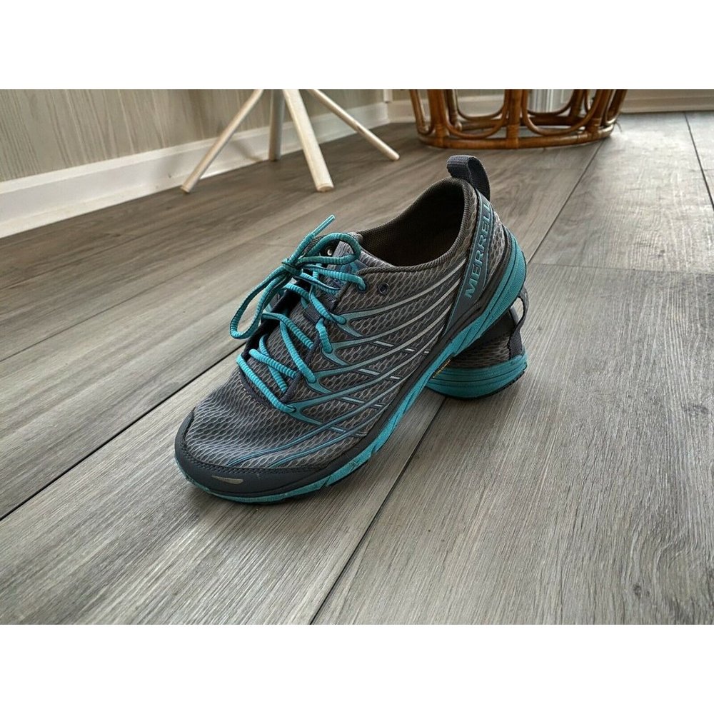 Merrell M-Connect Series Sleet Scuba Blue Vibram Running Shoes Women’s Size 7